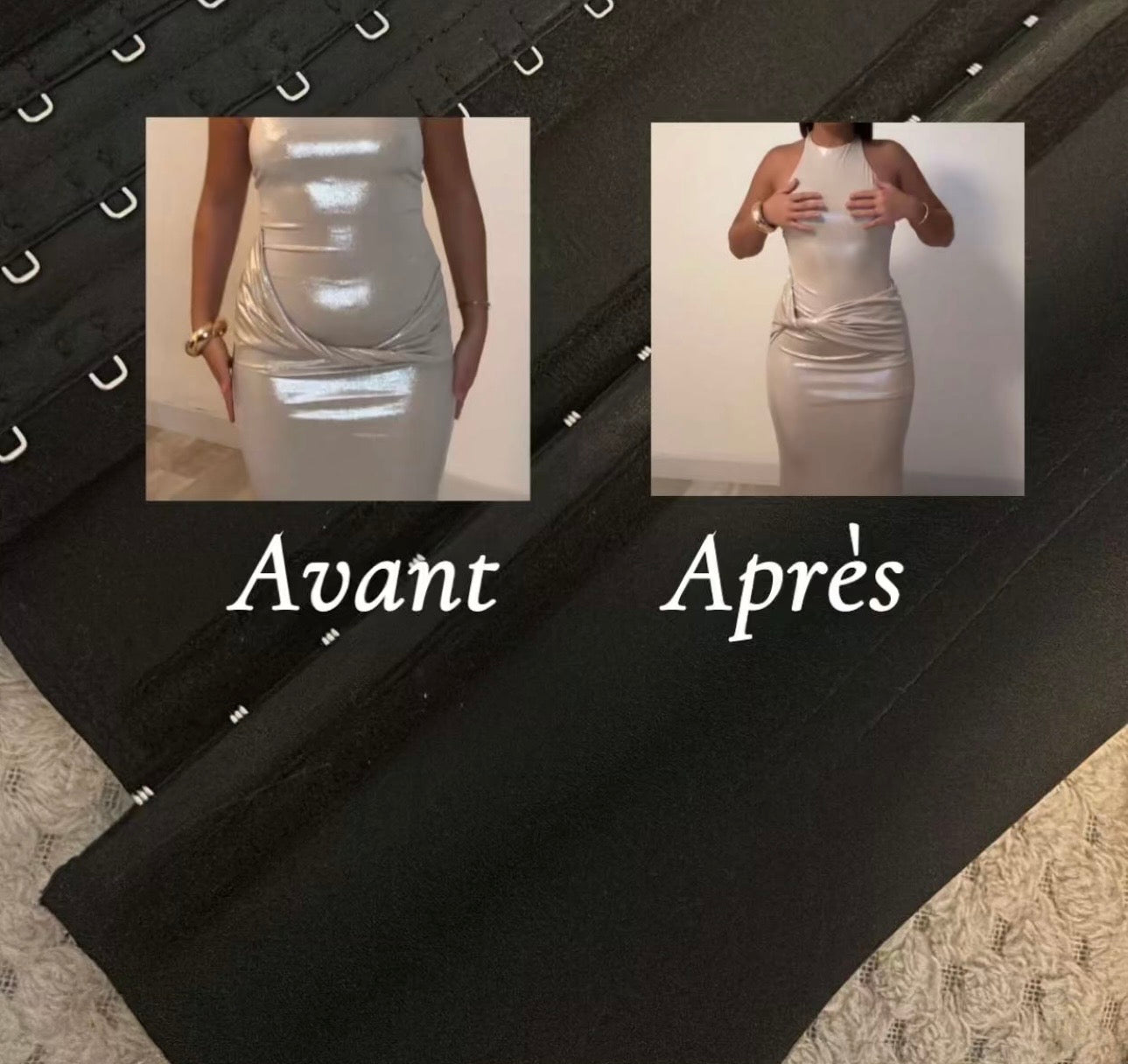 Corset 100% Latex colombien