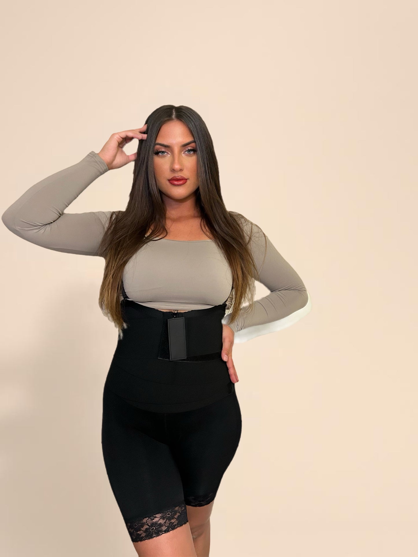 Combinaison glowin up POST-PARTUM avec ceinture gainante