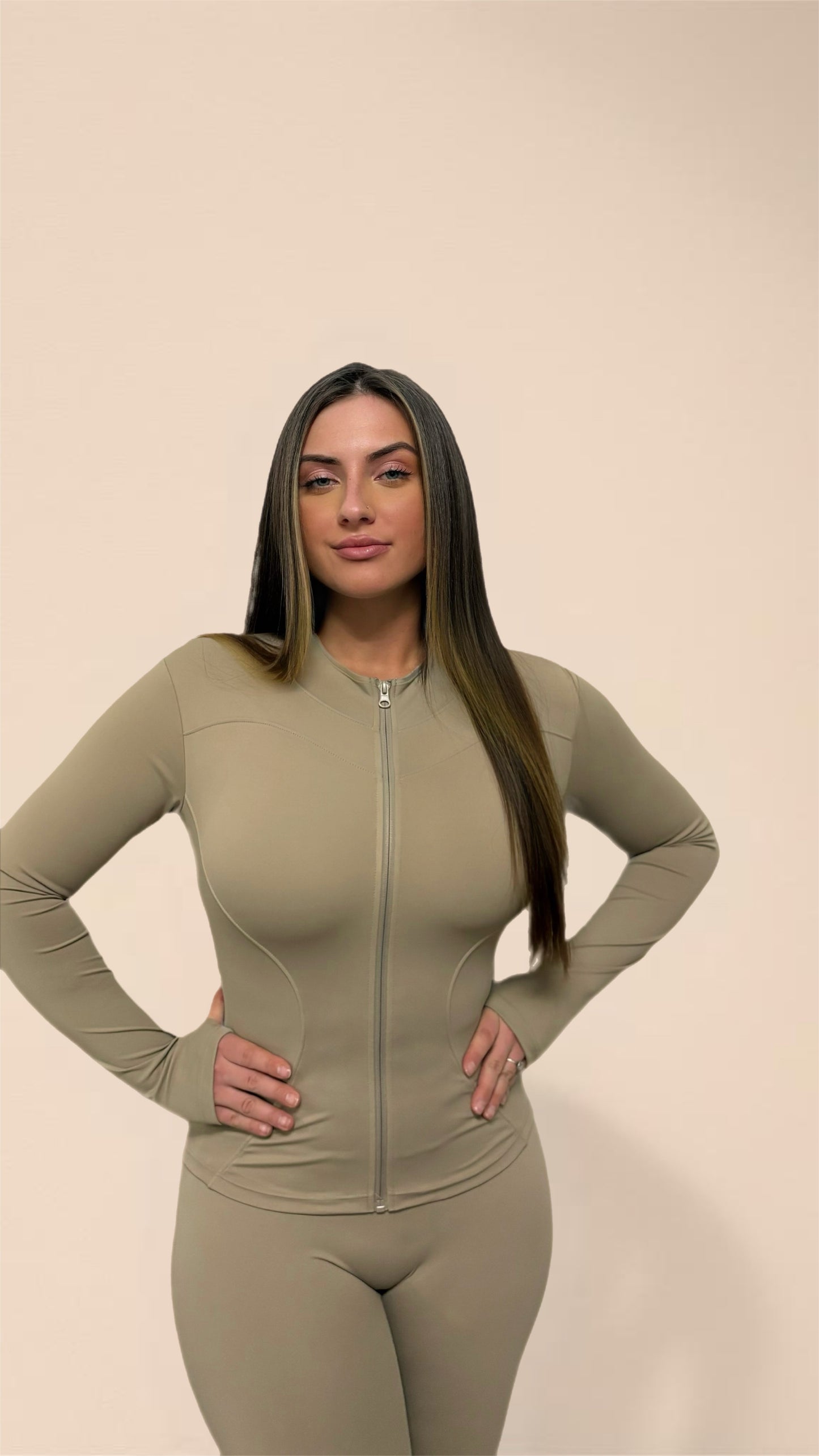 Ensemble de sport beige