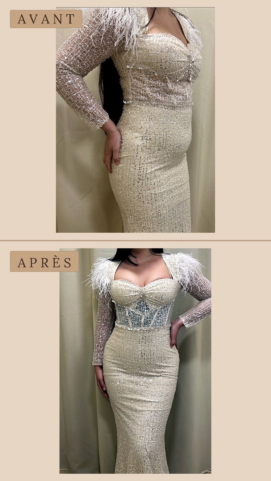 Corset 100% Latex Colombien — Gainant & Sculptant