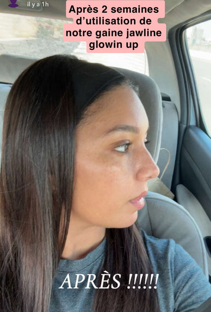 Gaine Jawline Glowinup — Redessinez votre mâchoire