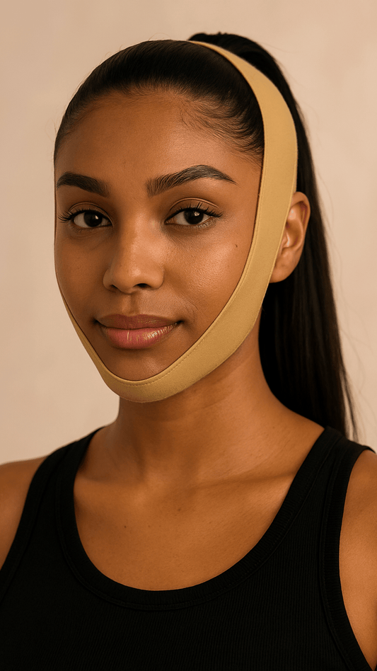 Gaine Jawline Glowinup — Redessinez votre mâchoire