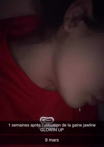 Gaine Jawline Glowinup — Redessinez votre mâchoire