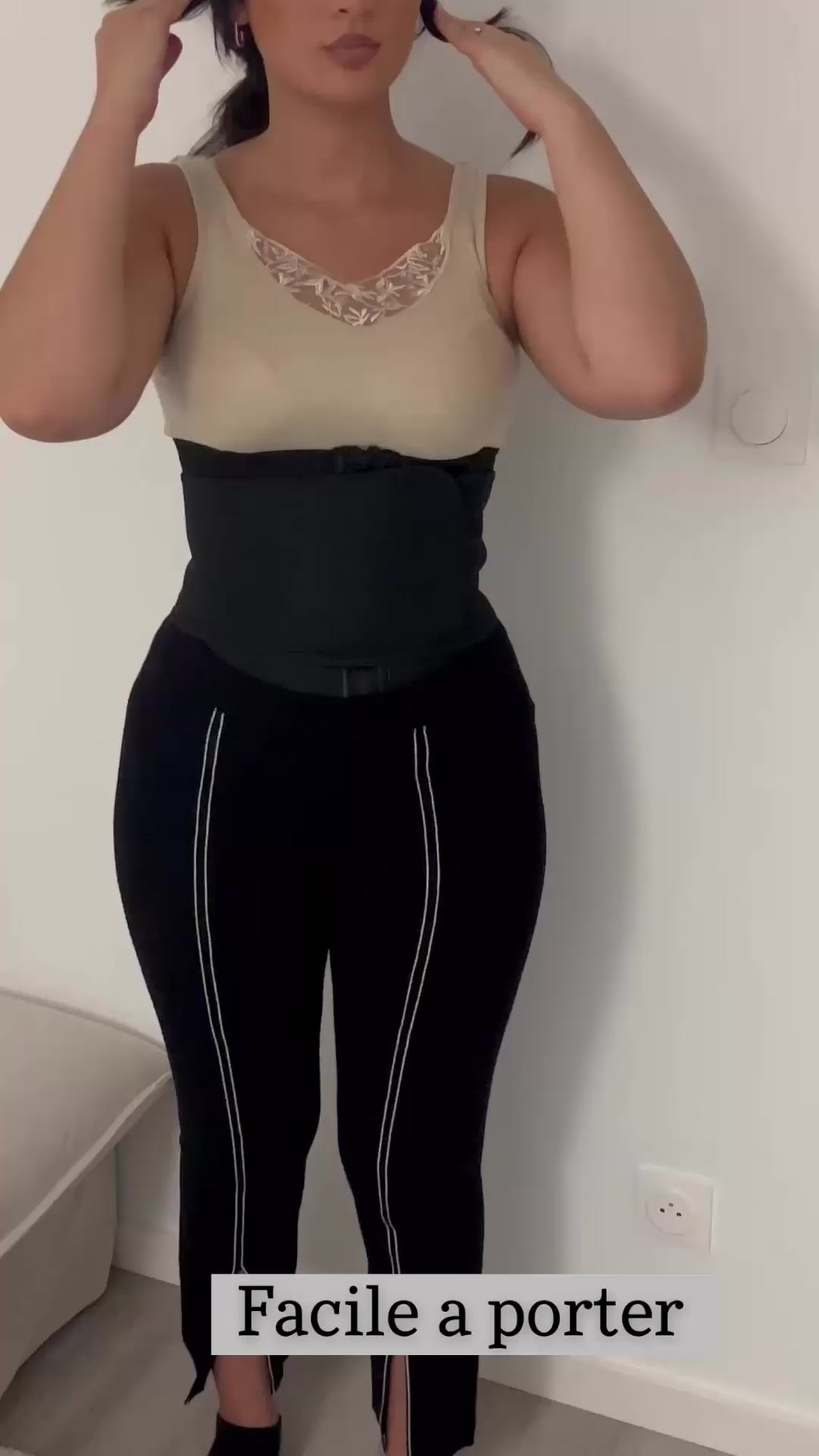 Gaine sport à ZIP